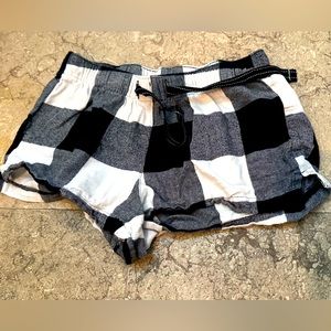 Old Navy flannel pajama shorts